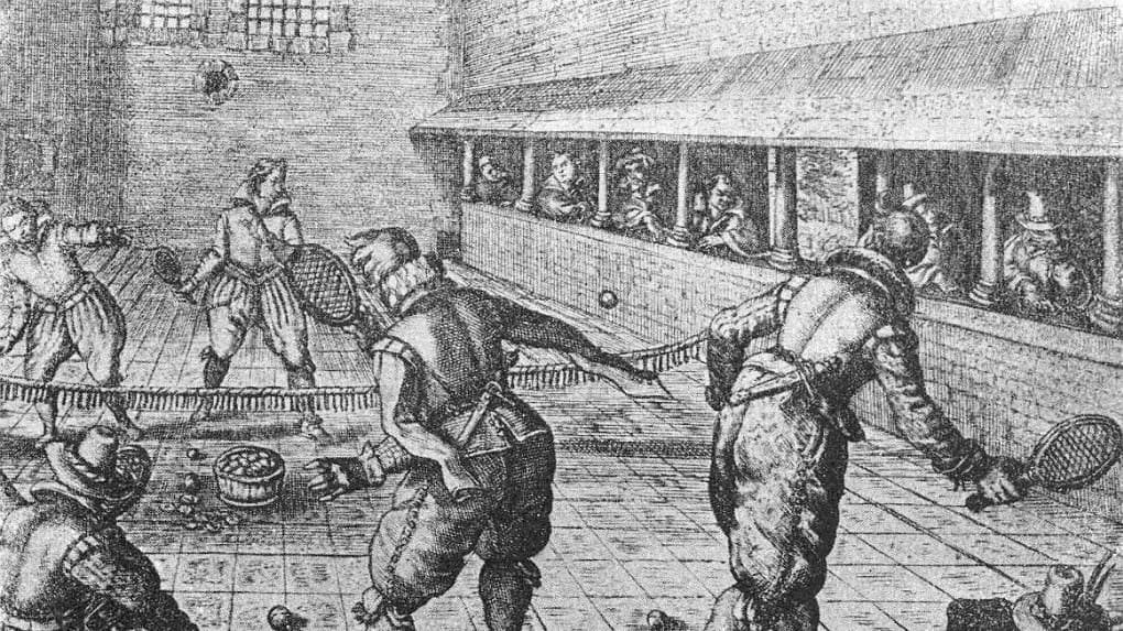 jeu de paume au 16-17e siècle